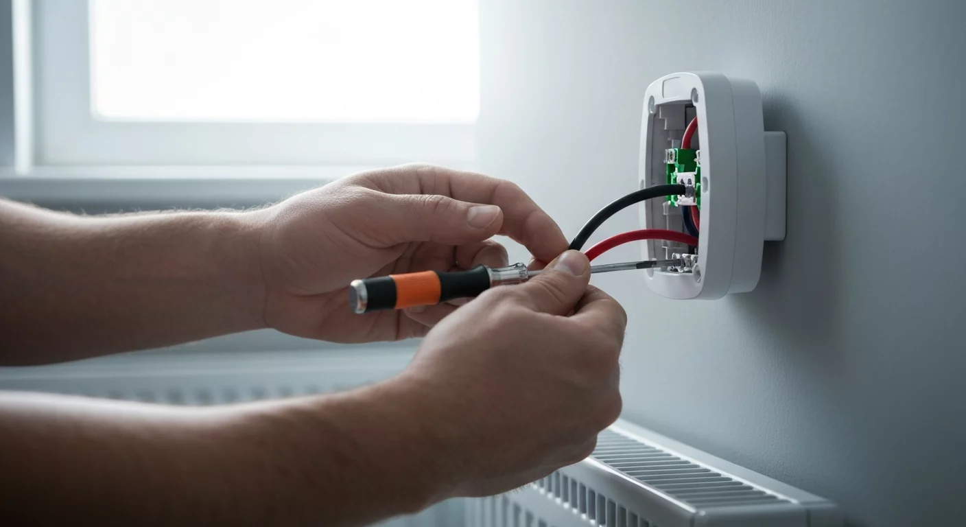 FCU thermostat installation