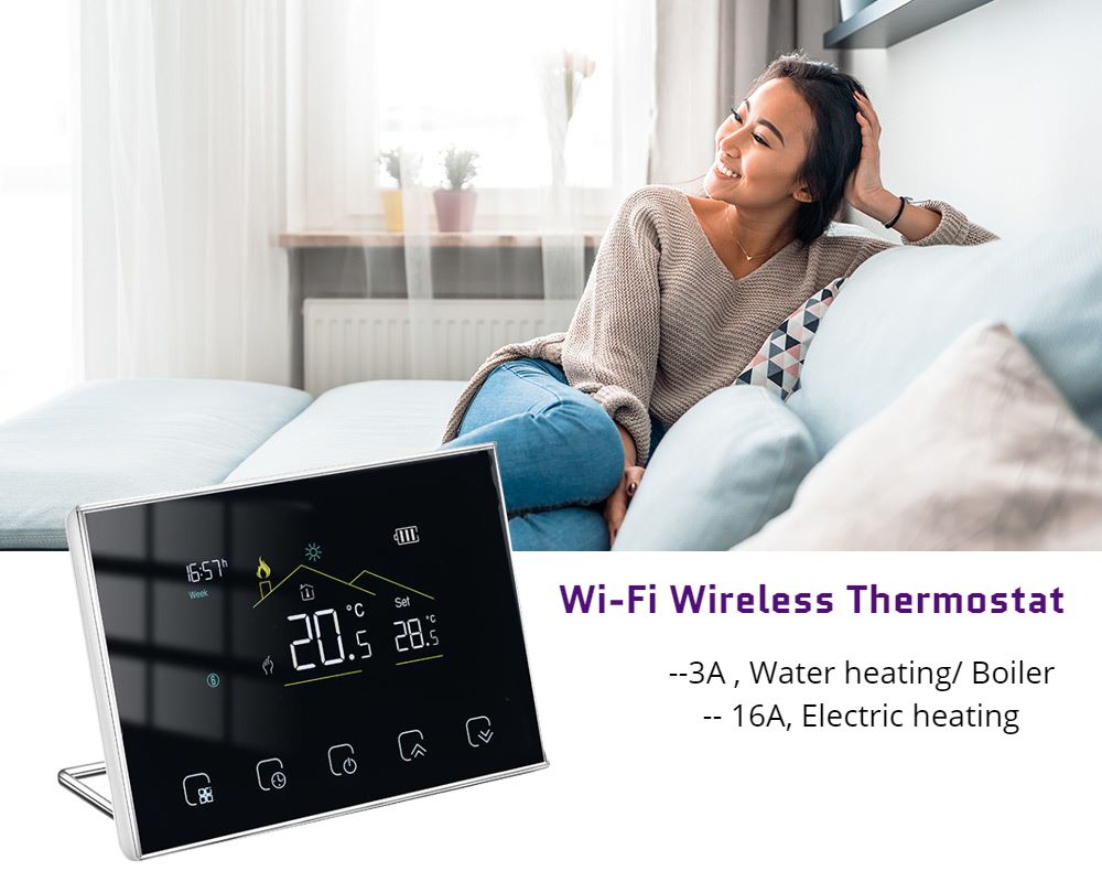 Termostato inal&aacute;mbrico RF