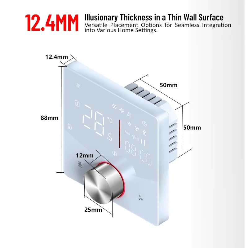 white thermostat