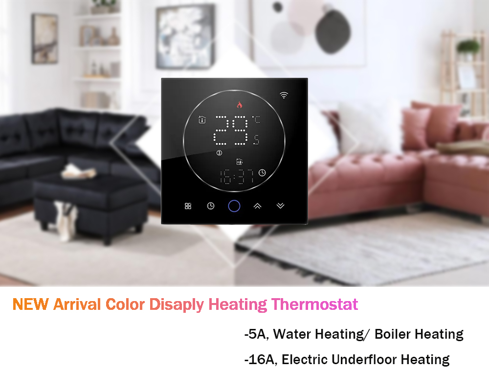 color display thermostat