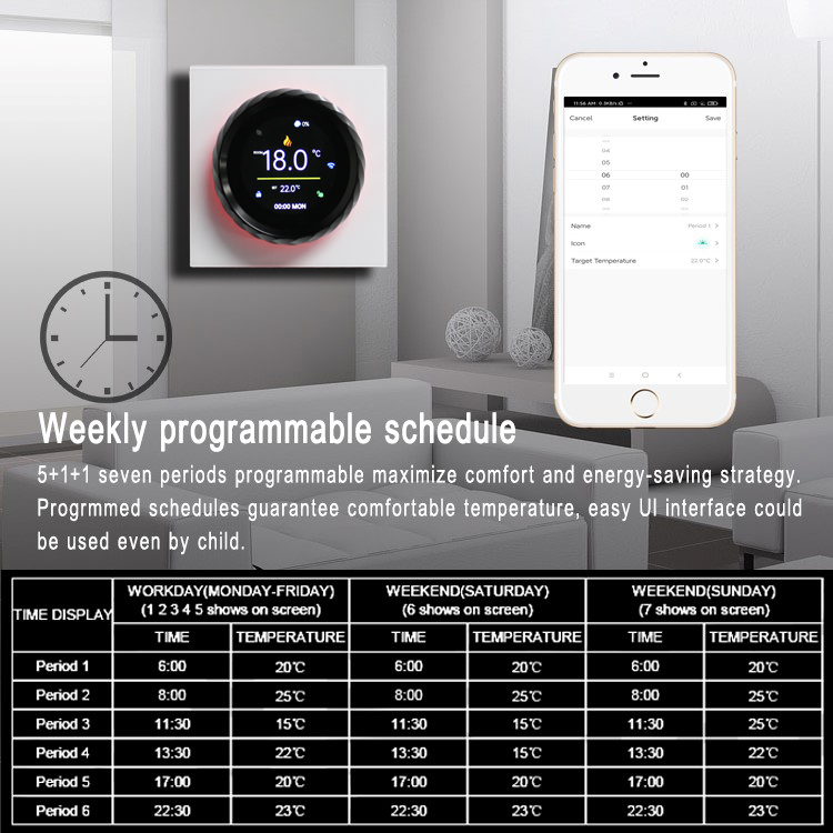 programmable thermostat