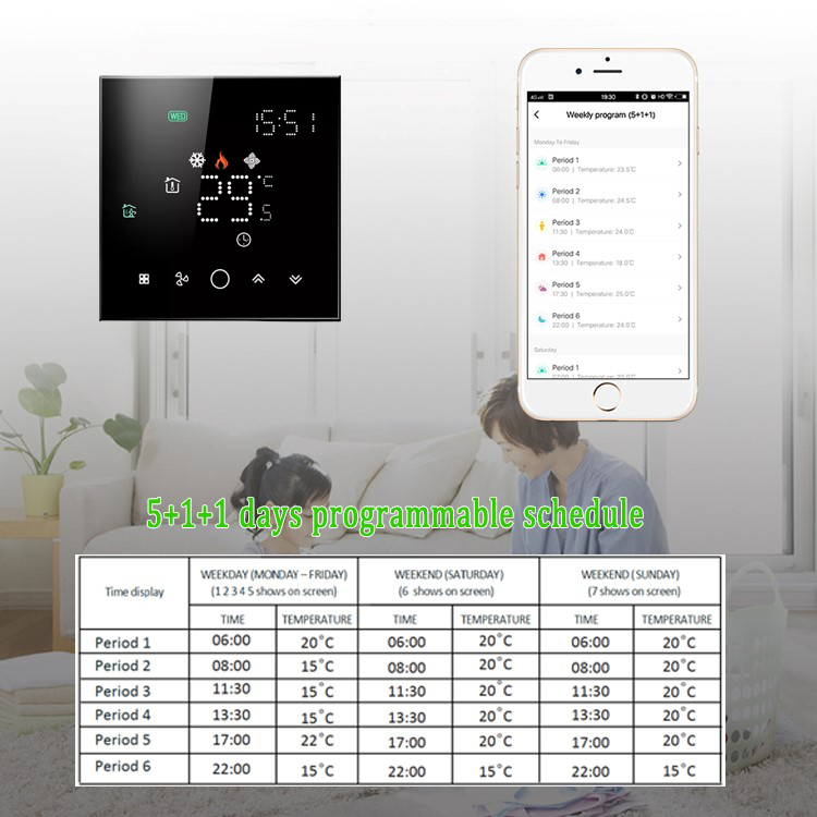 programmable FCU thermostat