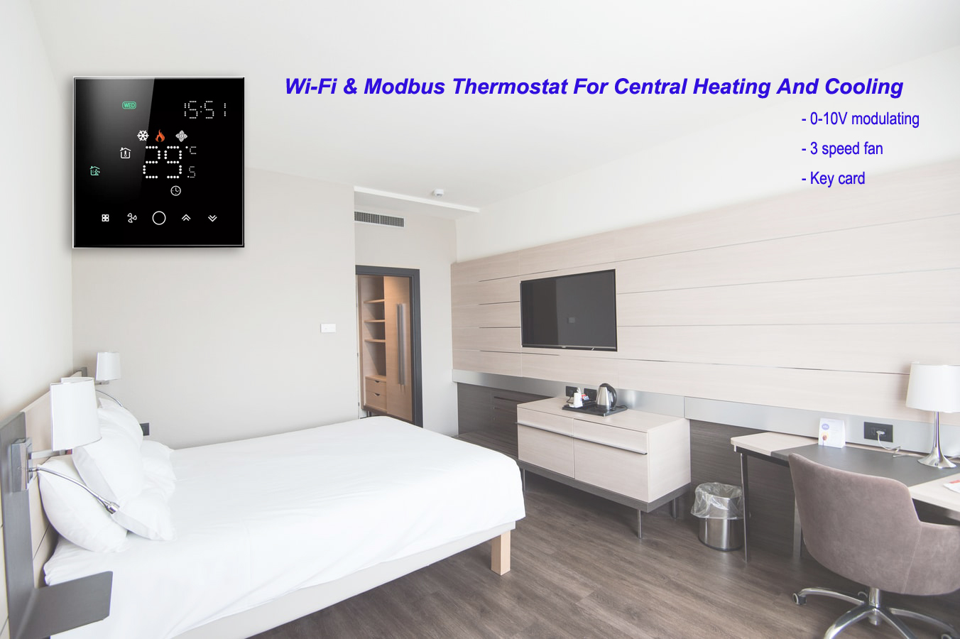 Smart Wifi And Modbus Thermostat