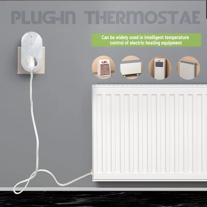 electric heater thermostat plug