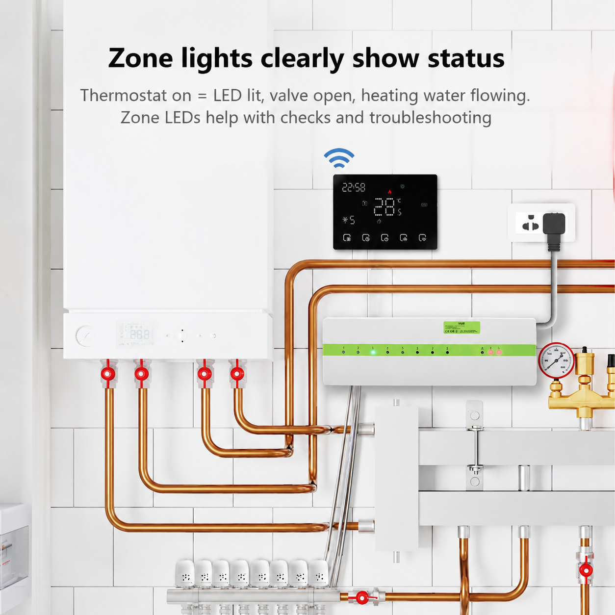 Multi Zone Heating Control System