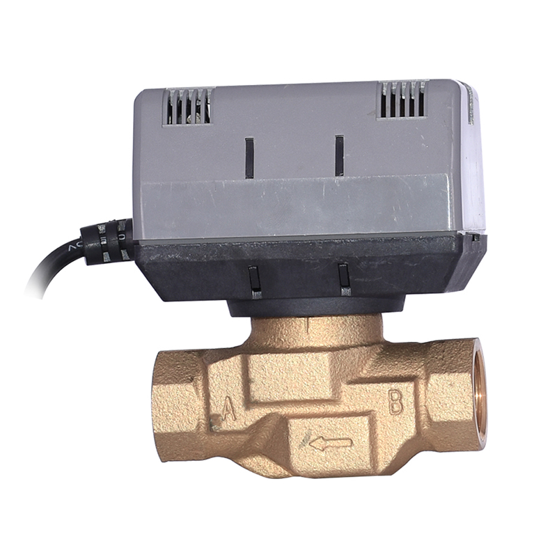 Electric 2 Way 3 Way Motorized Zone FCU Valve