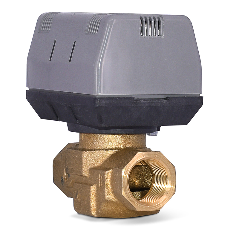Electric 2 Way 3 Way Motorized Zone FCU Valve